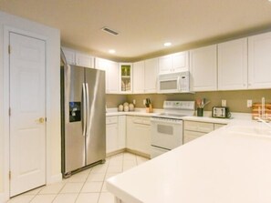 Microwave, dishwasher