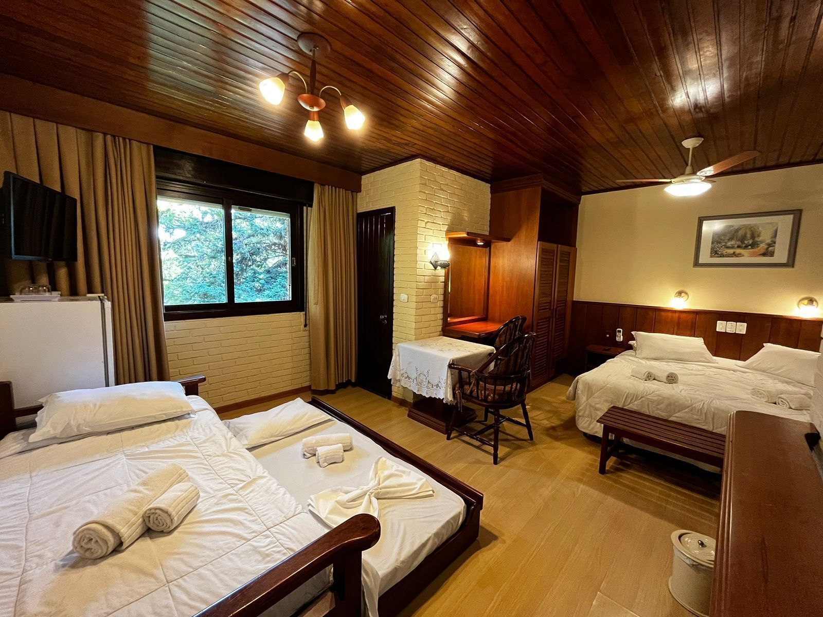 superior room | minibar, in-room safe, desk, laptop workspace