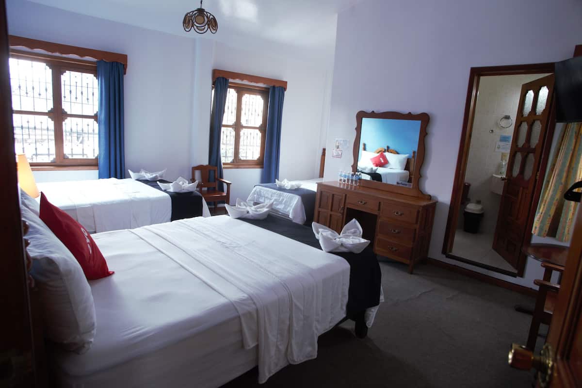 Camera Standard, 2 letti matrimoniali | Una scrivania, insonorizzazione, ferro/asse da stiro, Wi-Fi gratuito