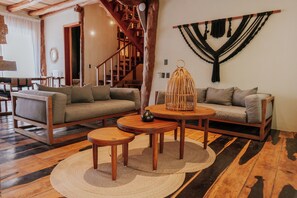 Palma Real Signature Suite - Superior Suite | Living room - Aldea Kuká, Luxury Eco Boutique Hotel  (Isla Holbox)