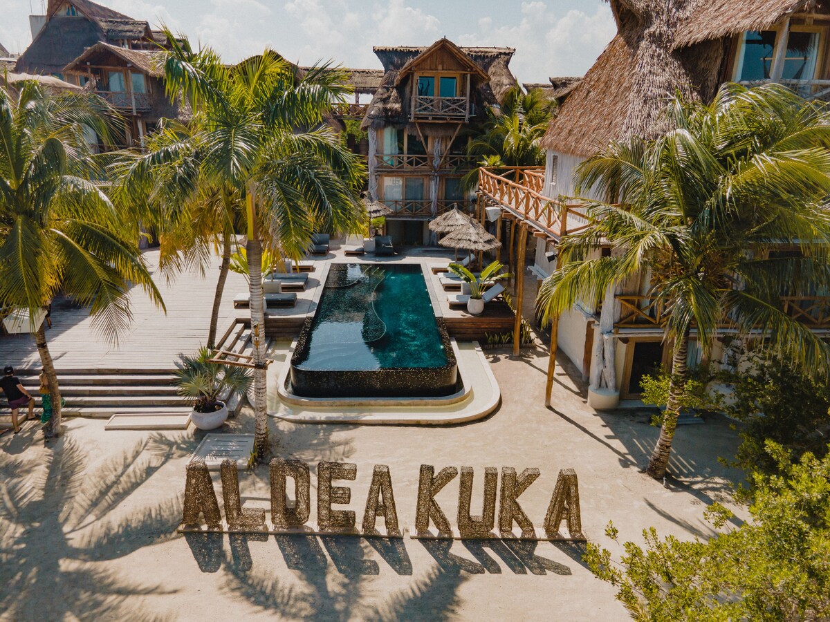 Aldea Kuka, Best Luxury Hotel in Holbox Mexico