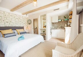 Hypo-allergenic bedding, individually decorated, individually furnished