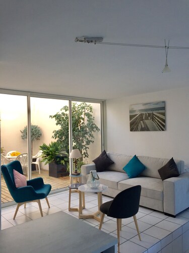 Villa canet en roussillon SOUTH 100 meters from the sea