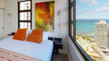 1 bedroom, iron/ironing board, WiFi (free), bed sheets