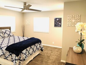 3 bedrooms, iron/ironing board, travel cot, free WiFi