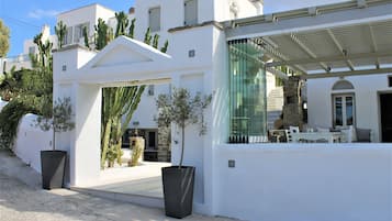 Fassade der Unterkunft