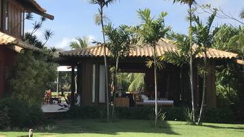 Àrea exterior de l'allotjament