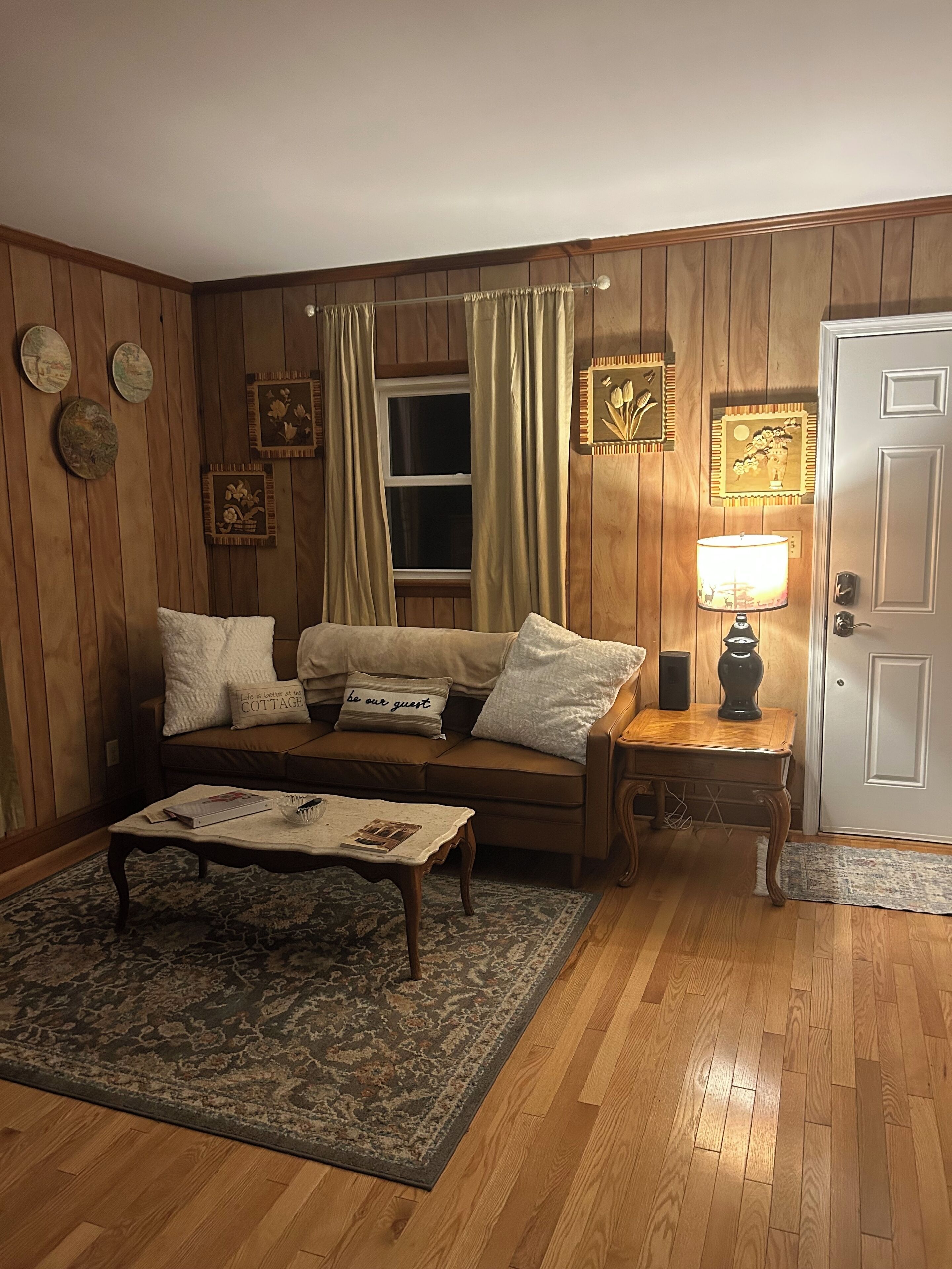 TV connectée, cheminée