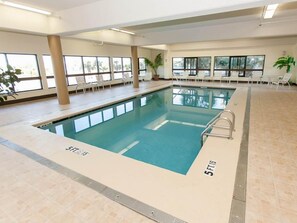 Indoor pool, a heated pool