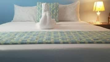 1 habitación, tabla de planchar con plancha, wifi y ropa de cama