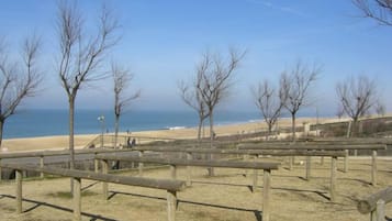 Accommodatie ligt op het strand