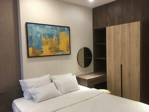 3 habitaciones, tabla de planchar con plancha y wifi 