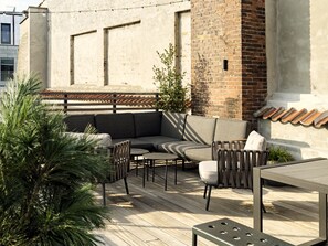 Terraza en la azotea