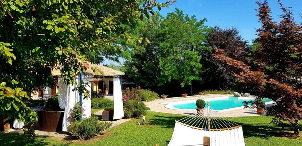 Alberca al aire libre 