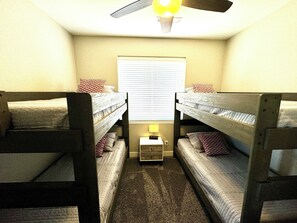 3 bedrooms, iron/ironing board, travel cot, free WiFi