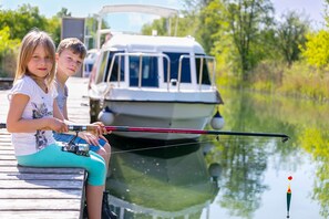 Unclassified image, 4 of 26, button - Semi-detached house Storch, 6 persons, 80 sqm, GS, fireplace (6) - Holiday village (Rechlin)