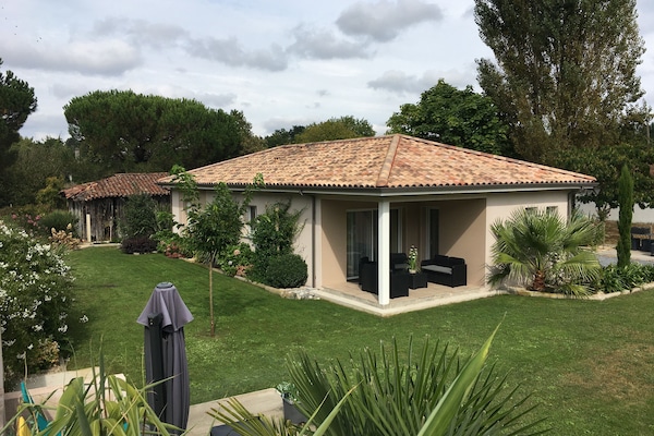 La maison depuis le solarium