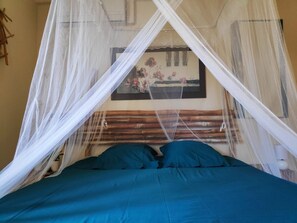 1 bedroom, iron/ironing board, travel crib, free WiFi