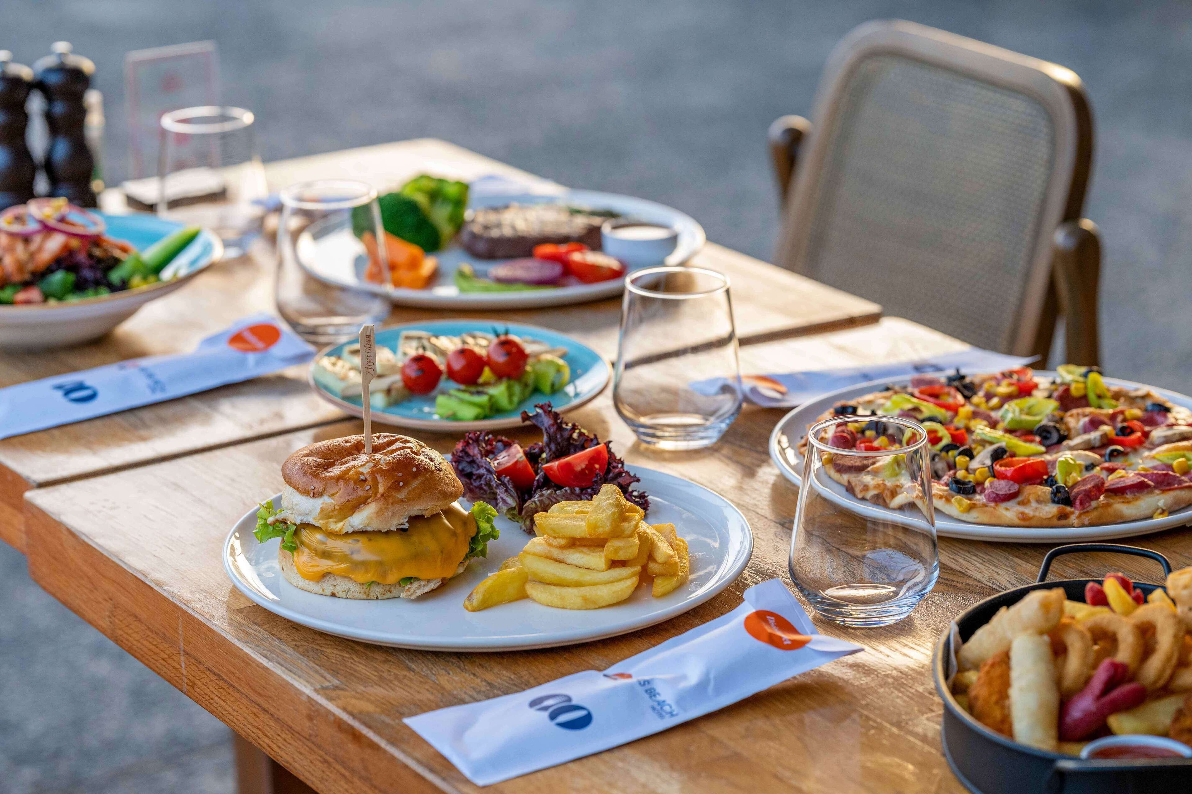 breakfast, lunch served; local and international cuisine, beach views