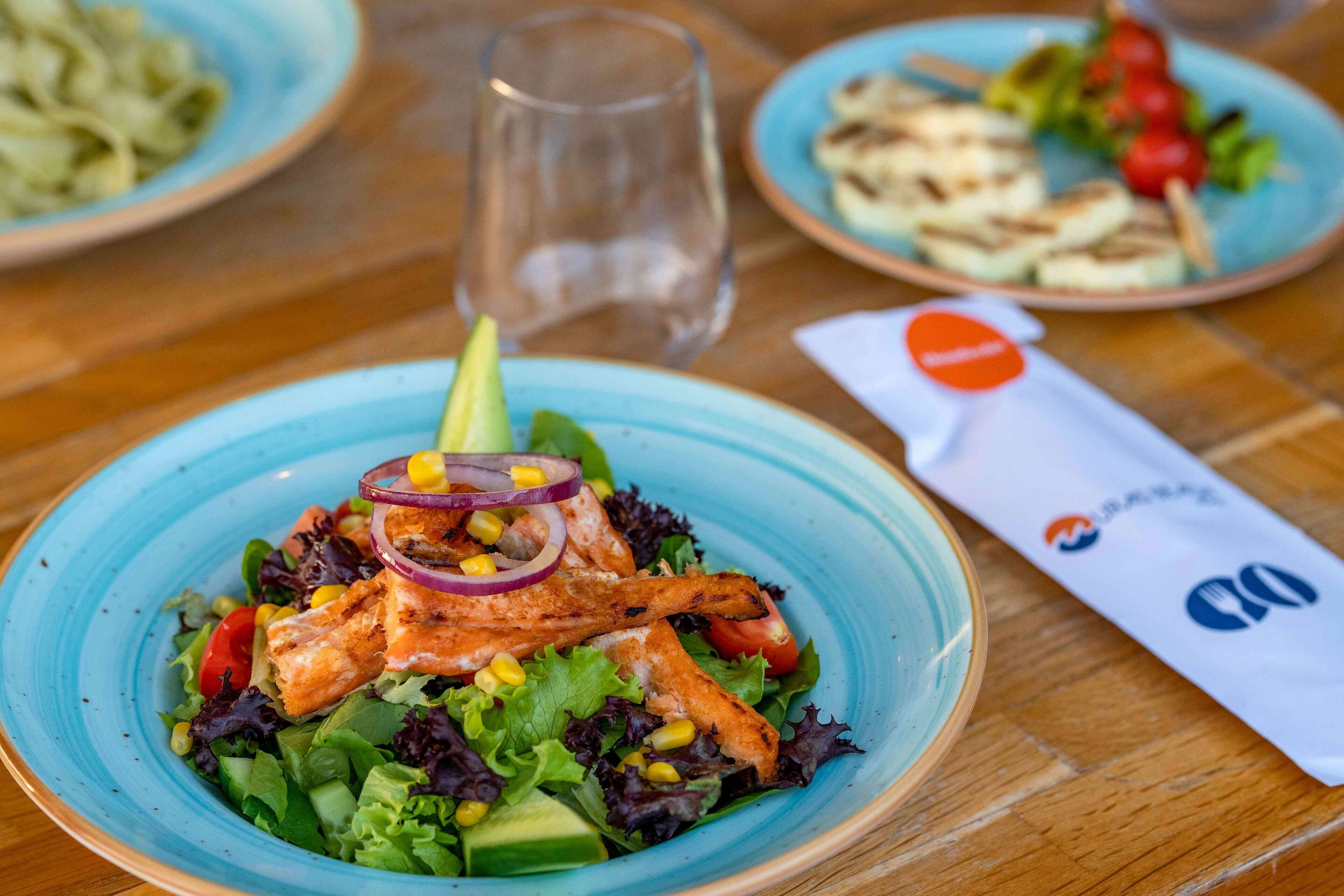 breakfast, lunch served; local and international cuisine, beach views