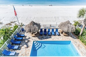 Pool - Sand Isle II B—Gulf-Front Escape w/ Pool, Balcony, & Walkable Dining in Indian Rocks (Indian Rocks Beach)