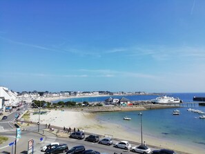 On the beach, sun loungers - QUIBERON - Residence "Le Conguel", Appt 45 m2, 4 pers, 100 m from the beach, Wifi (Quiberon)