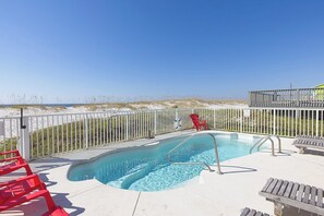 Pool - FREE Zoo Ticket | Triple Seas – Private Pool, On the Beach with Stunning Views! (Gulf Shores)