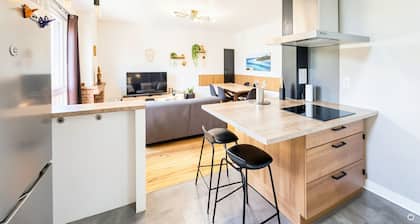 Le Tropi'Cognac - Centre - Terrasse jardin - 3 chambres - 6 pers.
