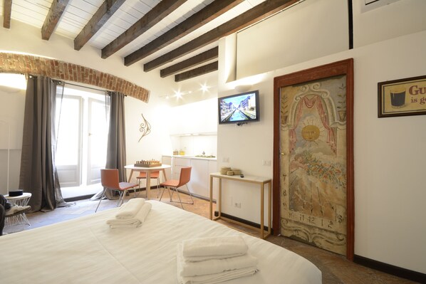 Apartment, 1 Bedroom | 1 bedroom, blackout curtains, soundproofing, iron/ironing board - Ripa 57 Apartment (Milan)