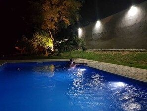 Alberca al aire libre 