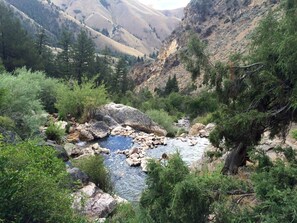 Pool -  On Salmon River, quiet, private, house, where you can still see the milky way, (Salmon)