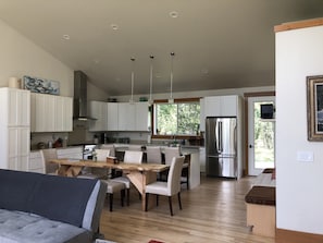 Interior - Stony Broke Ranch private retreat, eight miles from Glacier (Martin City)