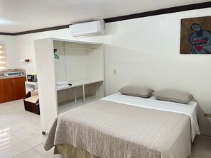 1 bedroom, premium bedding, down comforters, individually furnished