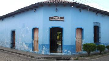 Voorkant van accommodatie