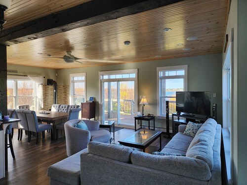 "Ard Na Greine" (Gaelic for "Height of the Sun) waterfront home on Rustico Bay!