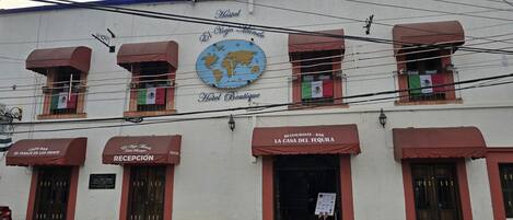 Façade de lâhĂ©bergement