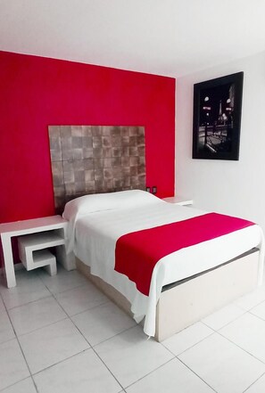 獨特裝潢、布置獨特、免費無線上網、床單