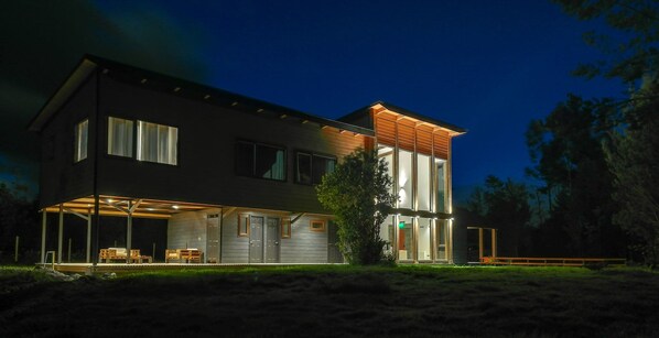 Front of property - evening/night