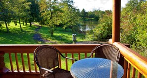 Property grounds - Bamburgh Log Cabin, with Hot Tub (Morpeth)