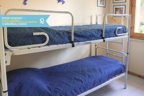 3 chambres, draps fournis