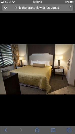 1 bedroom, WiFi, bed sheets