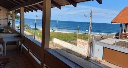 STRANDHAUS 40 Meter VOM MEER ENTFERNT (MEERBLICK) - PENHA-SC