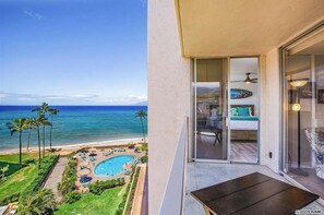 Terrace/patio - Next Generation / Remodeled-2 Bedroom-2 Full Bath-End Unit-Specials! (Lahaina)
