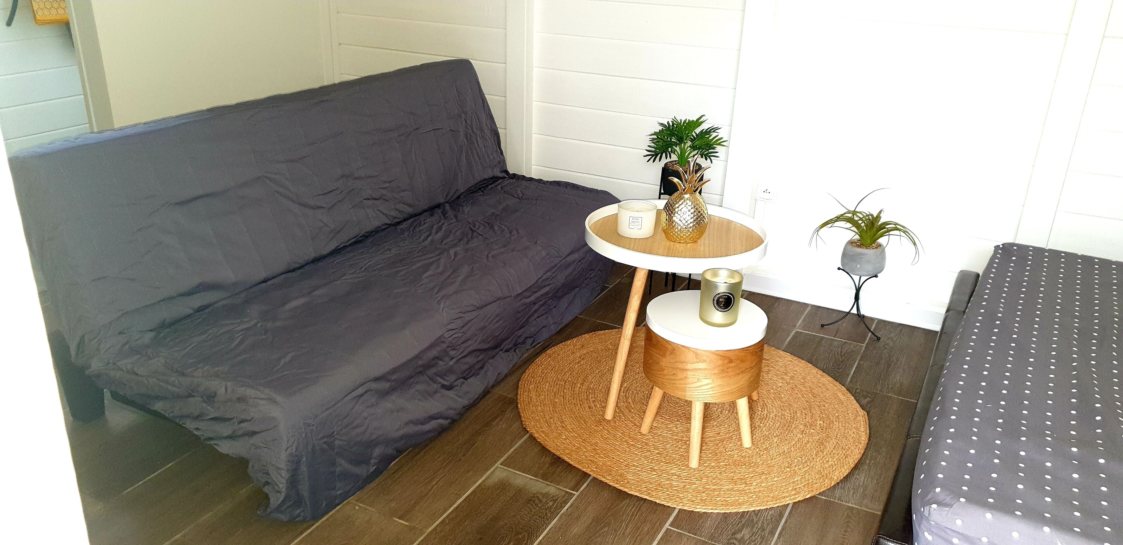 1 habitación y ropa de cama 