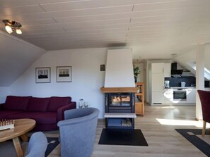 Taulutelevisio, takka