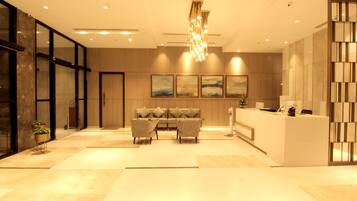 Sala de estar en el lobby