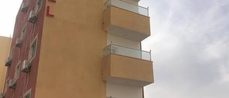 Voorkant van accommodatie