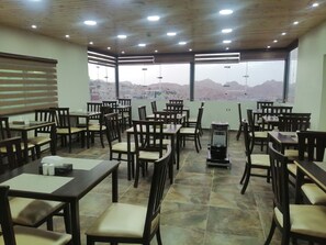 Breakfast served - Sofsaf hotel (Wadi Musa)