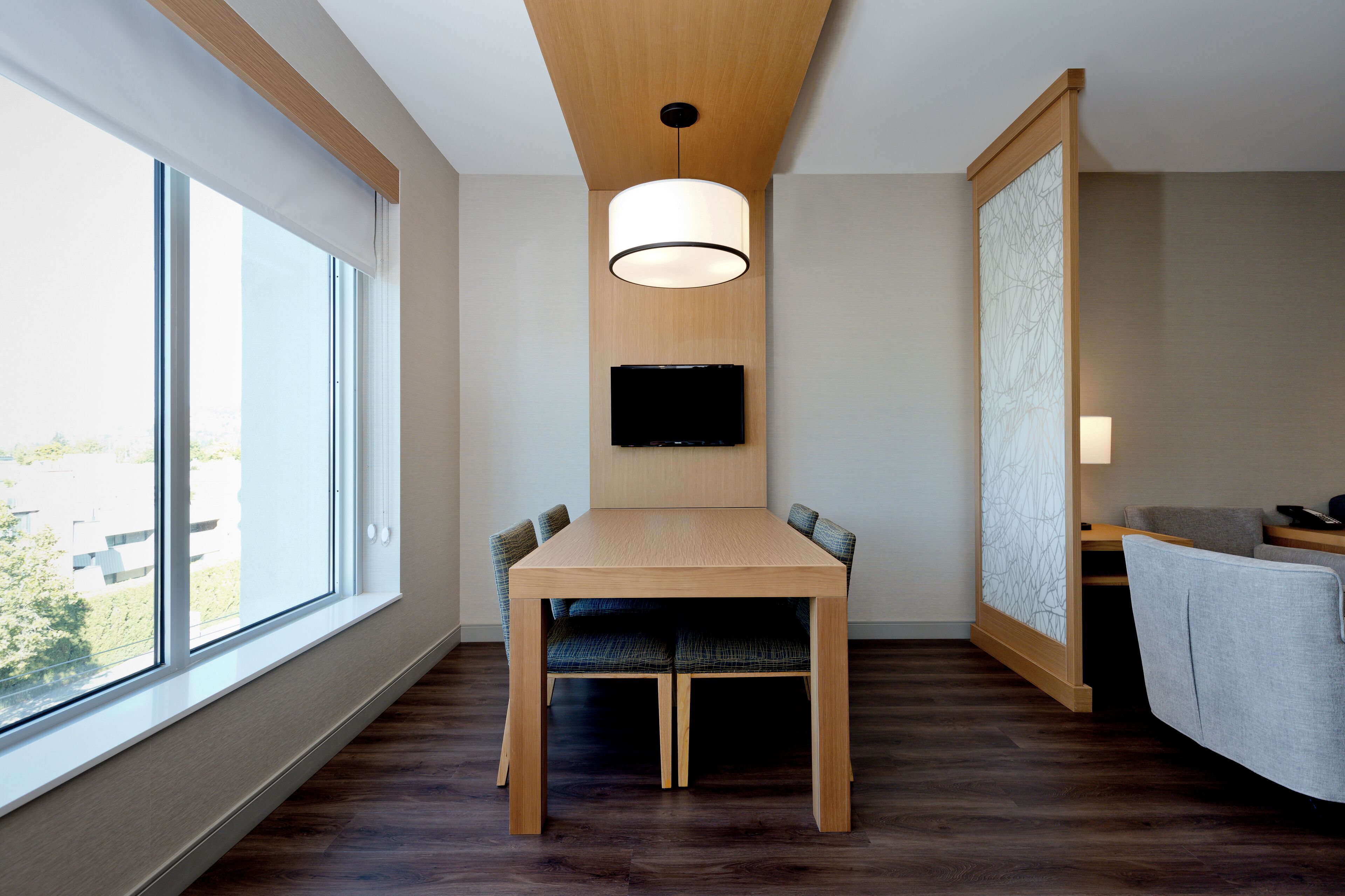 in-room safe, desk, blackout curtains, iron/ironing board