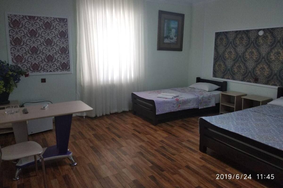 In-room safe, desk, blackout drapes, iron/ironing board (on request)
